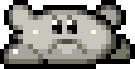 an image of kirby but he's extremely fucking sad